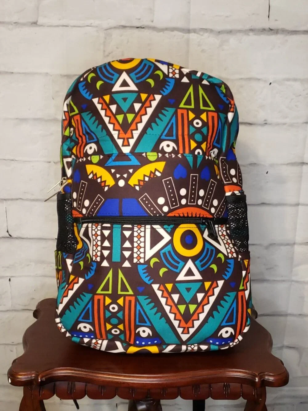 African Ankara Style Backpacks